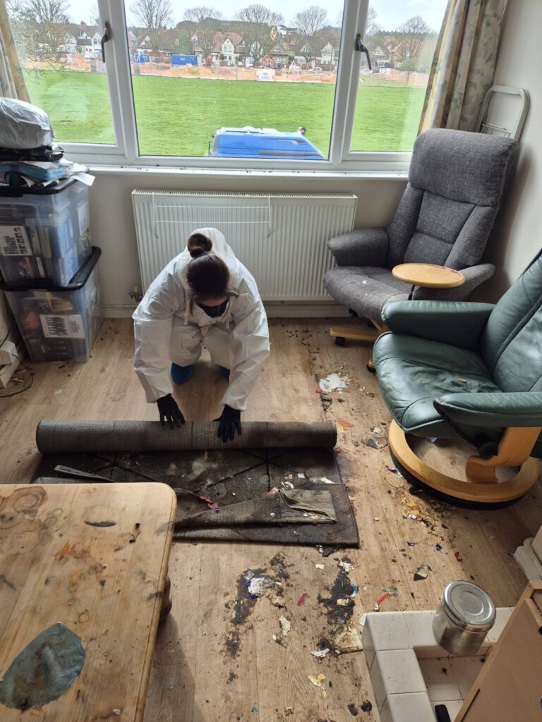 biohazard cleanup of home unatended death